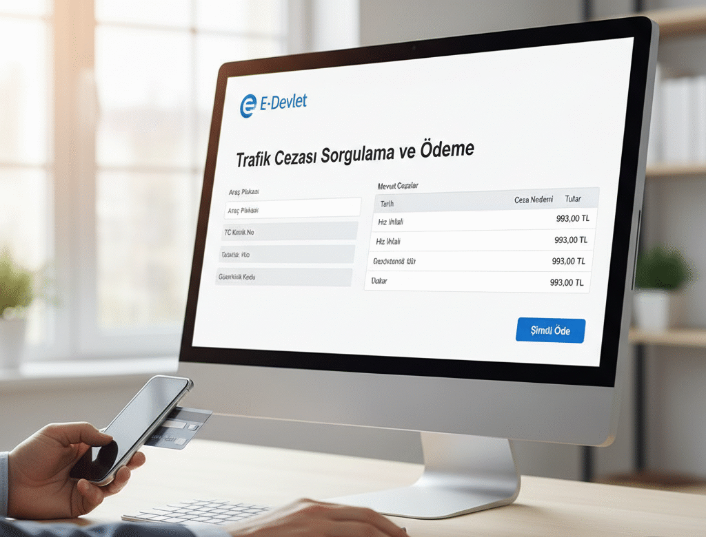  Trafik Cezası Nasıl Sorgulanır ve Nereye Ödenir?