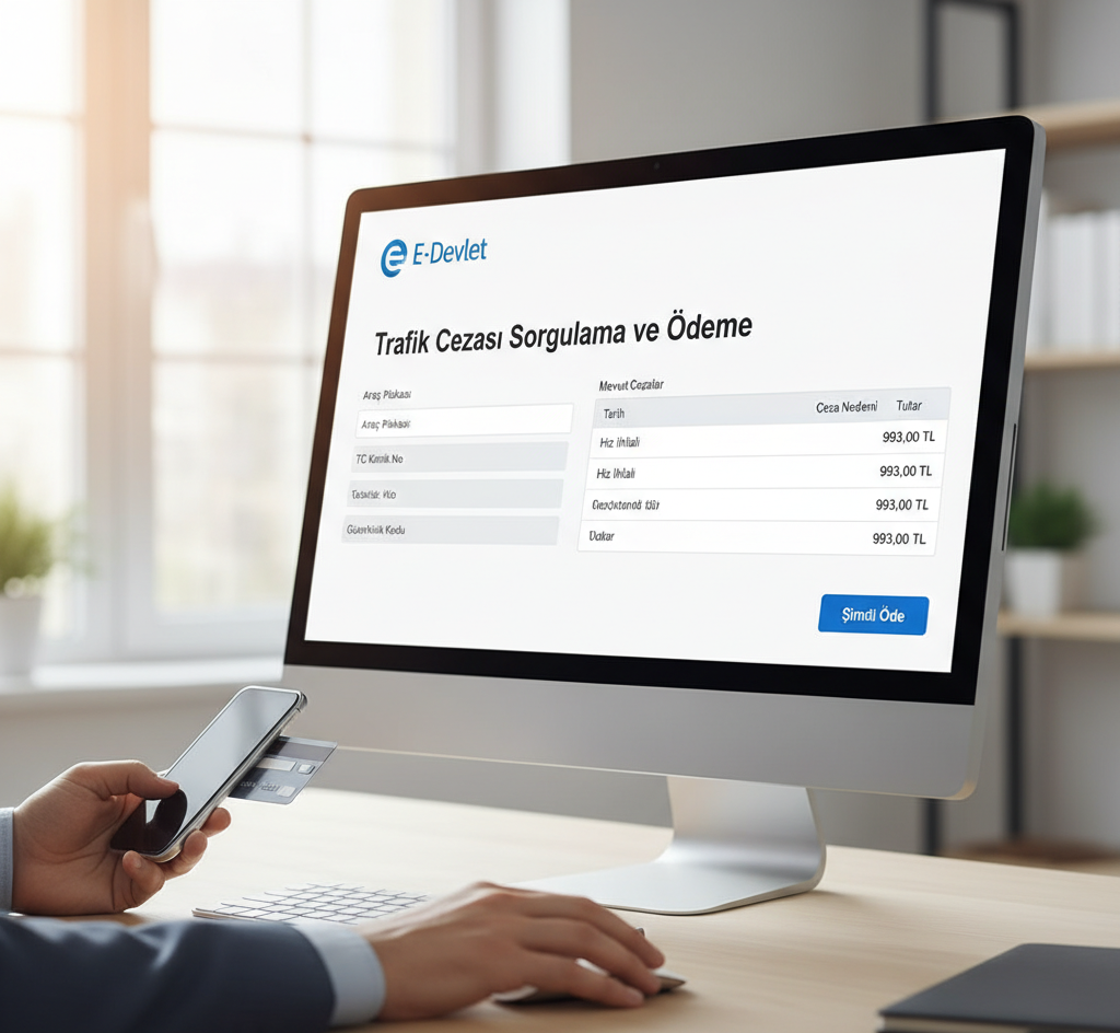  Trafik Cezası Nasıl Sorgulanır ve Nereye Ödenir?