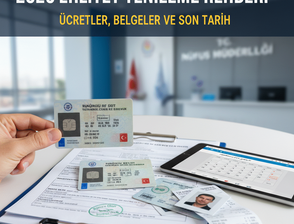  Ehliyet Yenileme Ücreti ve Gerekli Bilgiler