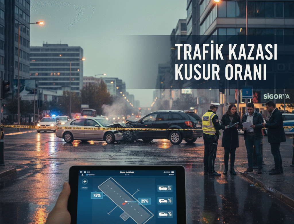  Trafik Kazalarında Kusur Oranları: Kim Ne Kadar Hatalı?