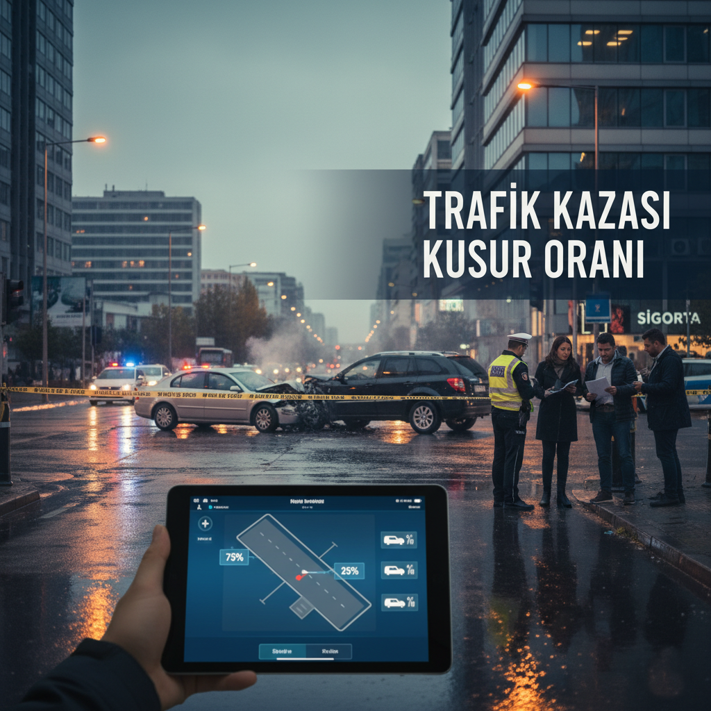  Trafik Kazalarında Kusur Oranları: Kim Ne Kadar Hatalı?