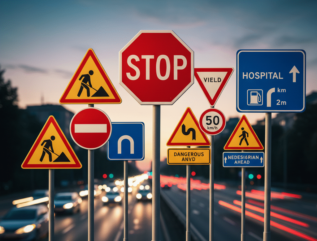  Trafik İşaretleri ve Anlamları