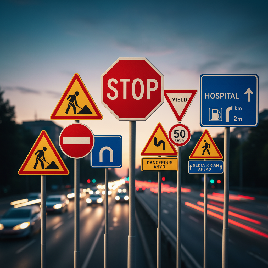  Trafik İşaretleri ve Anlamları