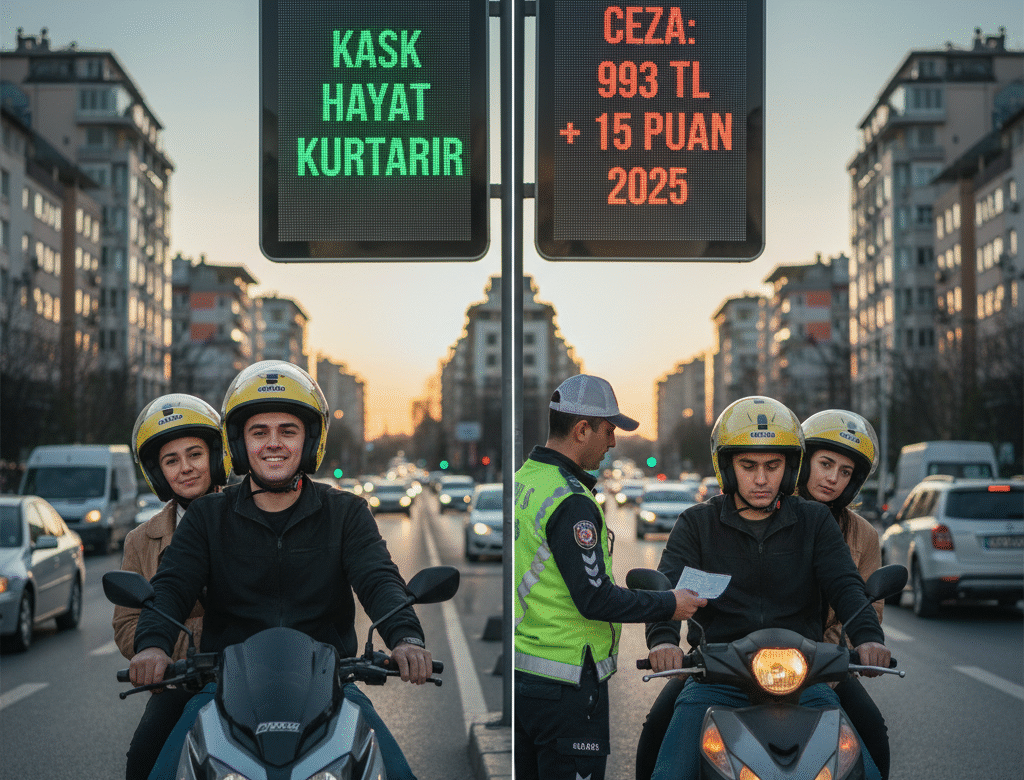  Kasksız Motor Kullanma Cezası Ne Kadar?