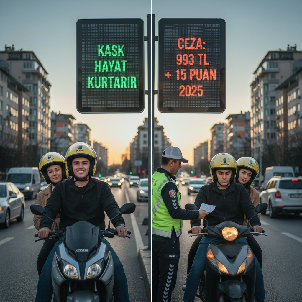  Kasksız Motor Kullanma Cezası Ne Kadar?
