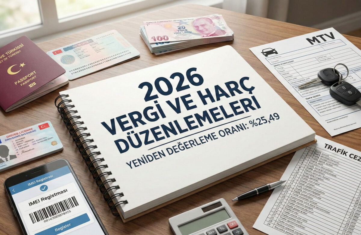  2026 Vergi ve Harç Düzenlemeleri: Yeni Yılda Bizi Neler Bekliyor?