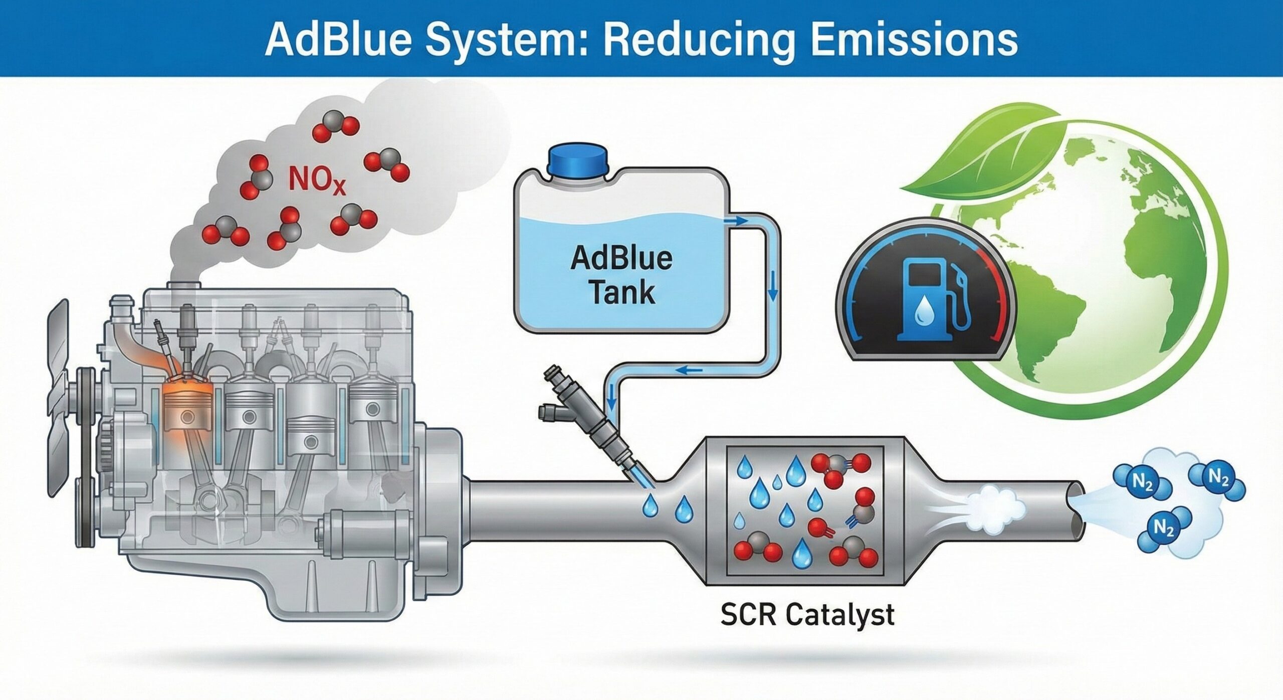  AdBlue Nedir? Dizel Aracınızın Görünmeyen Koruyucusu