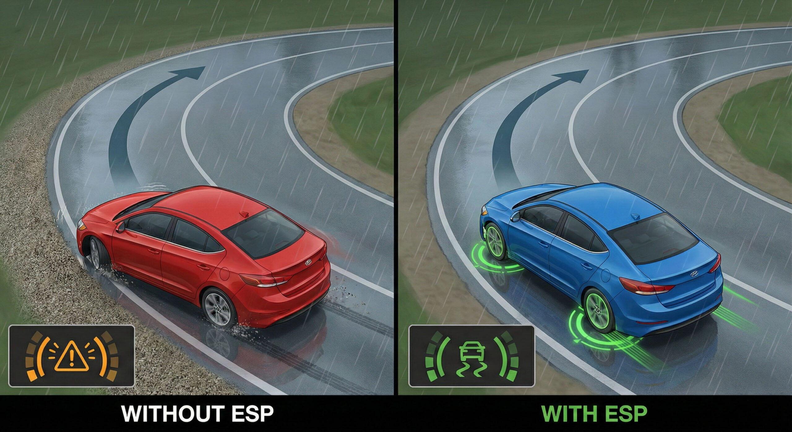  ESP Nedir? Araç Güvenliğinde ESP Sistemi