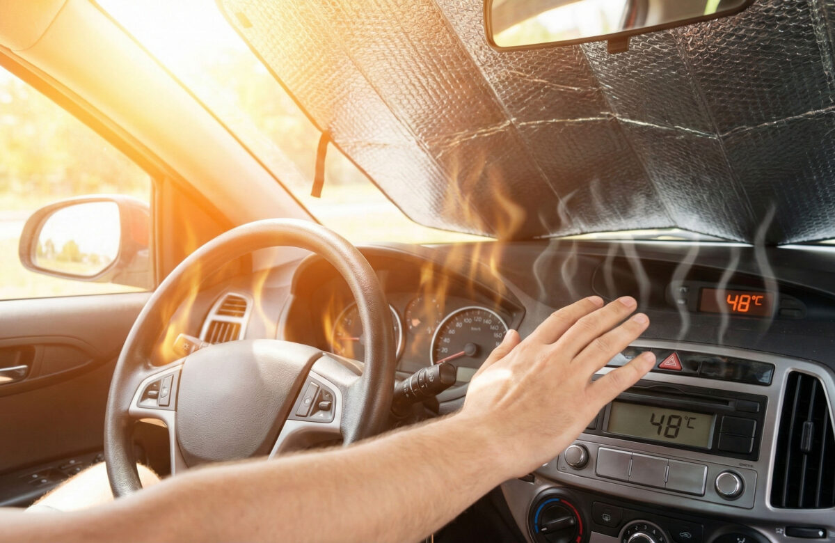  Sıcak Havalarda Arabanızdaki Plastik Kokusu